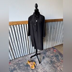 Vintage Magaschoni LBD 100% Silk